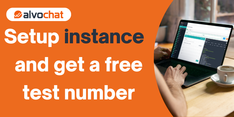 Setup Alvochat instance with Meta and get a free test number