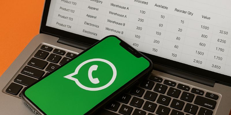Best strategies for integrating WhatsApp with inventory management systems to streamline stock control