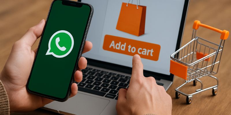 Using WhatsApp to increase e-commerce sales through direct communication and customer engagement.