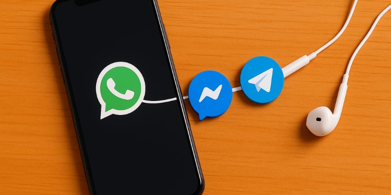 Connect WhatsApp with other messaging apps like Telegram and Messenger to enhance communication