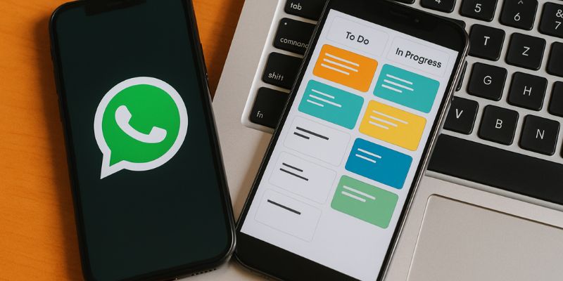 Connecting WhatsApp with project management tools to enhance communication flow