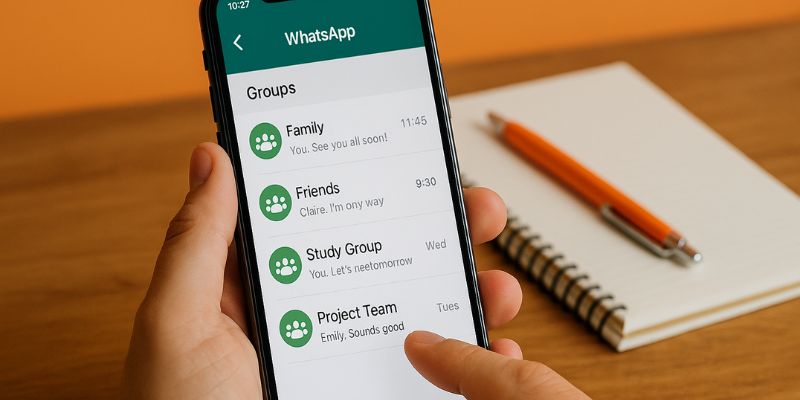Effectively manage WhatsApp groups to stay organized and improve communication