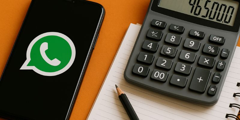 Integrate WhatsApp with accounting tools to simplify financial reviews and communication