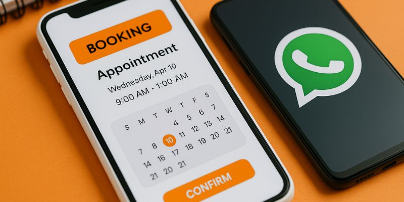 Integrating WhatsApp with booking platforms to streamline appointment scheduling and confirmation