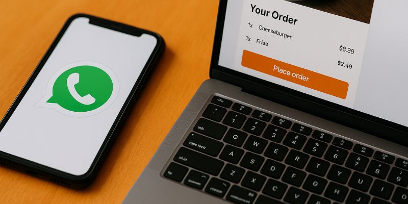 Integrating WhatsApp with ordering platforms to streamline order processing and improve efficiency