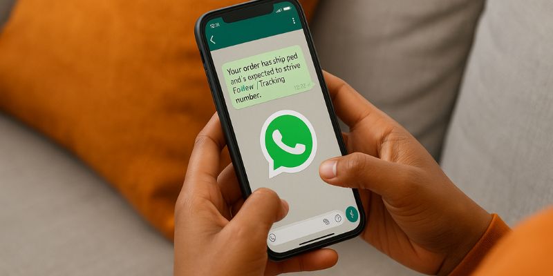 How to use WhatsApp to send customer updates and improve communication efficiency.