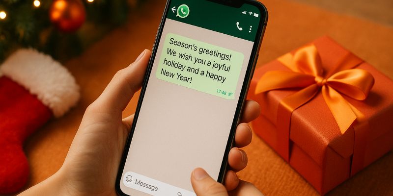 Customer engagement strategies via WhatsApp during holidays and festive events