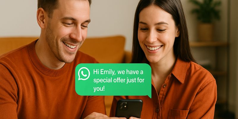 Boosting customer engagement on WhatsApp using message personalization techniques