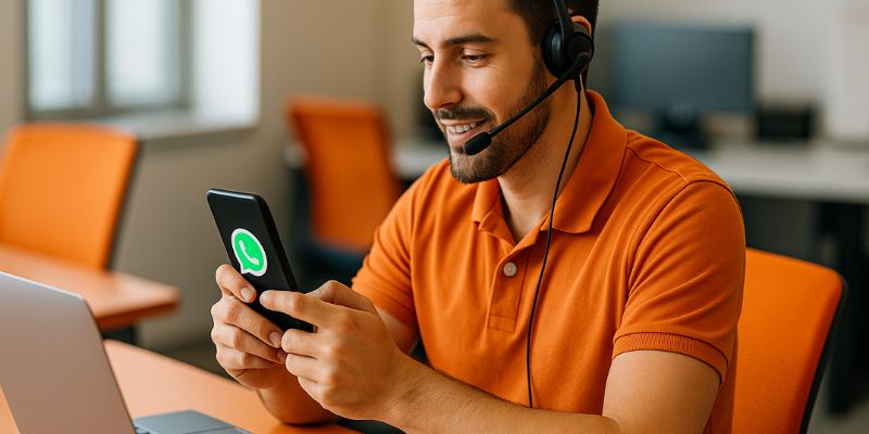 Delivering instant customer support using WhatsApp for better service efficiency