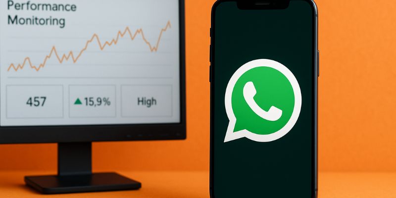 WhatsApp integration with performance monitoring systems to support quality assurance and tracking