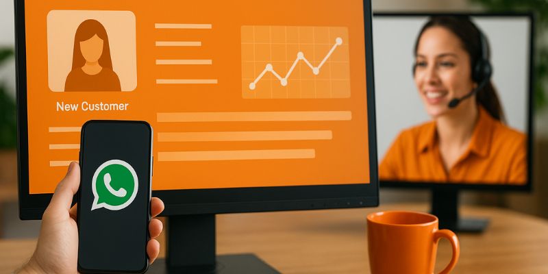 WhatsApp integration with customer monitoring systems to enhance personalized user experiences