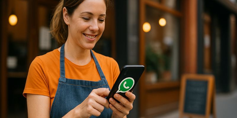 Enhancing local business engagement with customers using WhatsApp